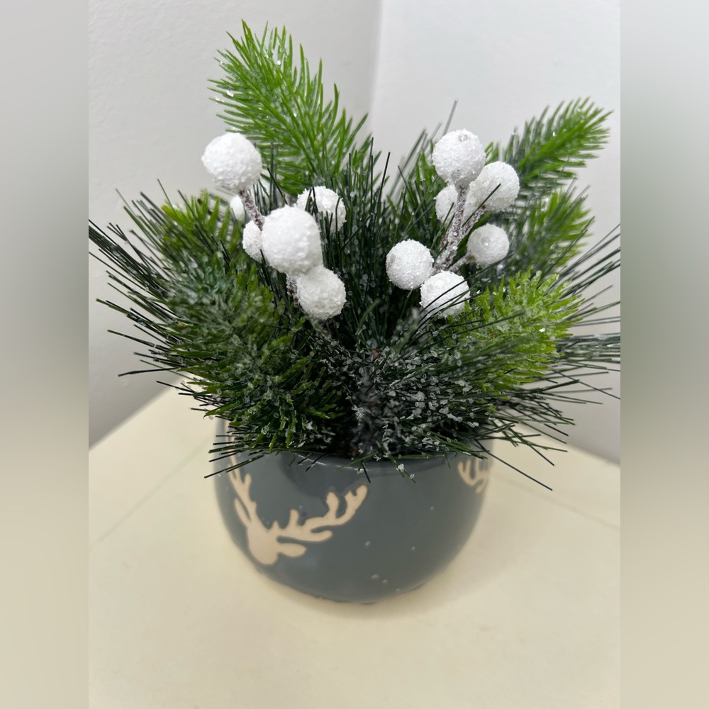 Brand New faux Christmas Plant